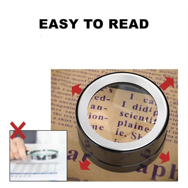(🔥Last Day Promotion-SAVE 60% OFF)-LED Reading Magnifier