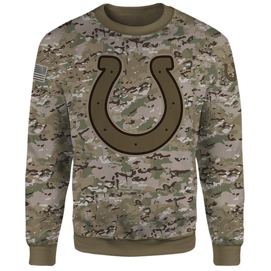 INDIANAPOLIS COLTS 3D HOODIE IICC004