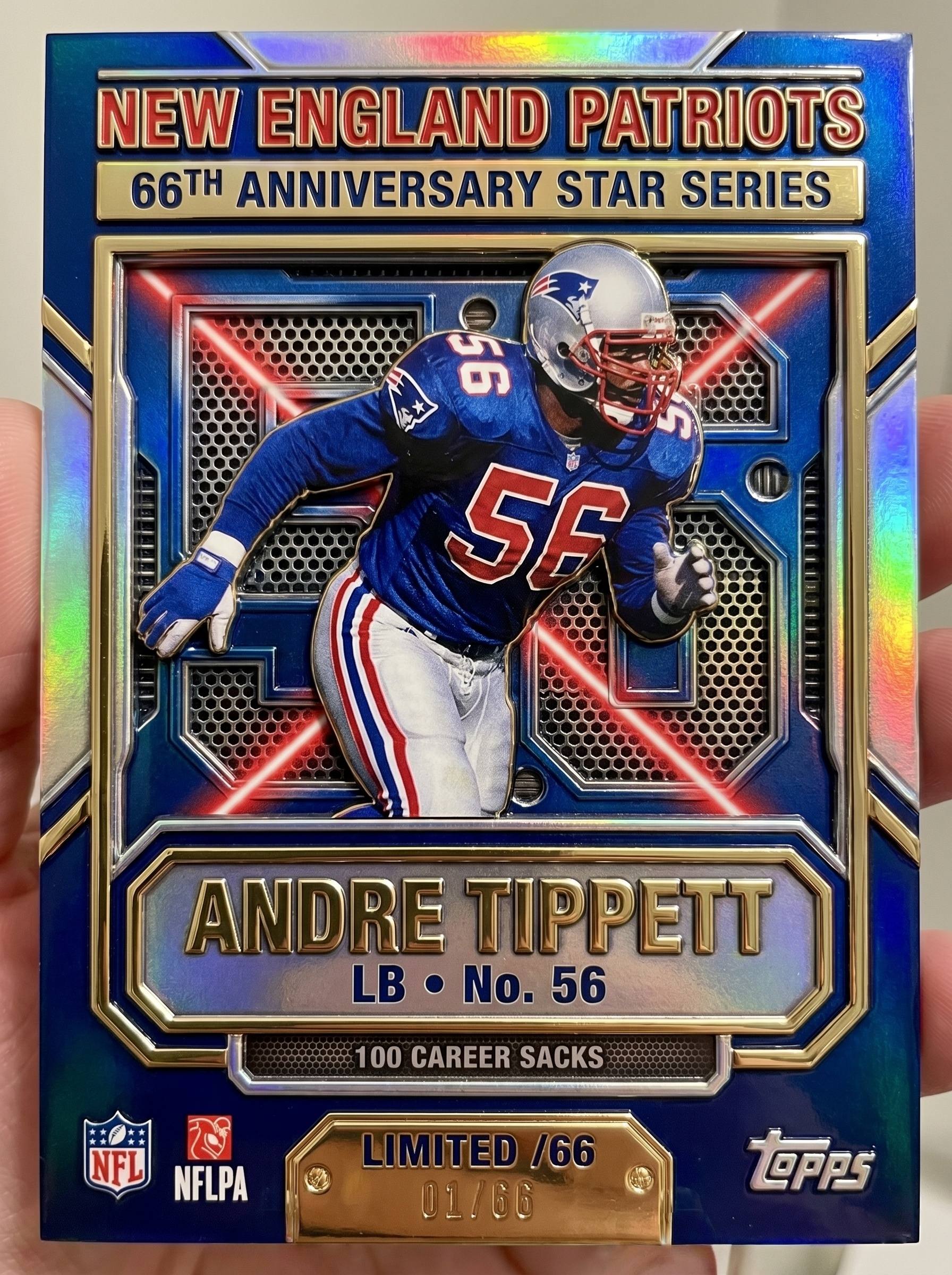 New England Patriots 66th Anniversary Cards 🏈🔥
