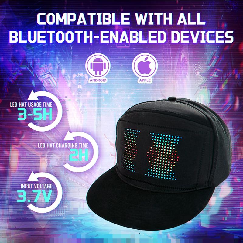 🔥Super Sale - 49% OFF🔥Customizable LED Hat Baseball Cap