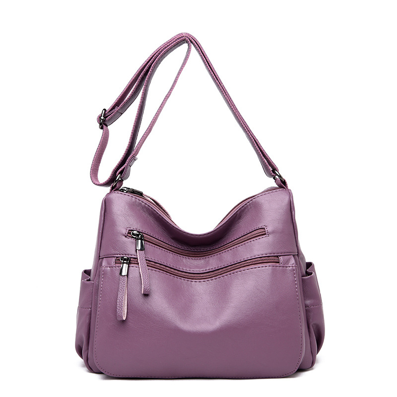 Casual Shoulder Bag Multi-pocket Large Crossbody Bag