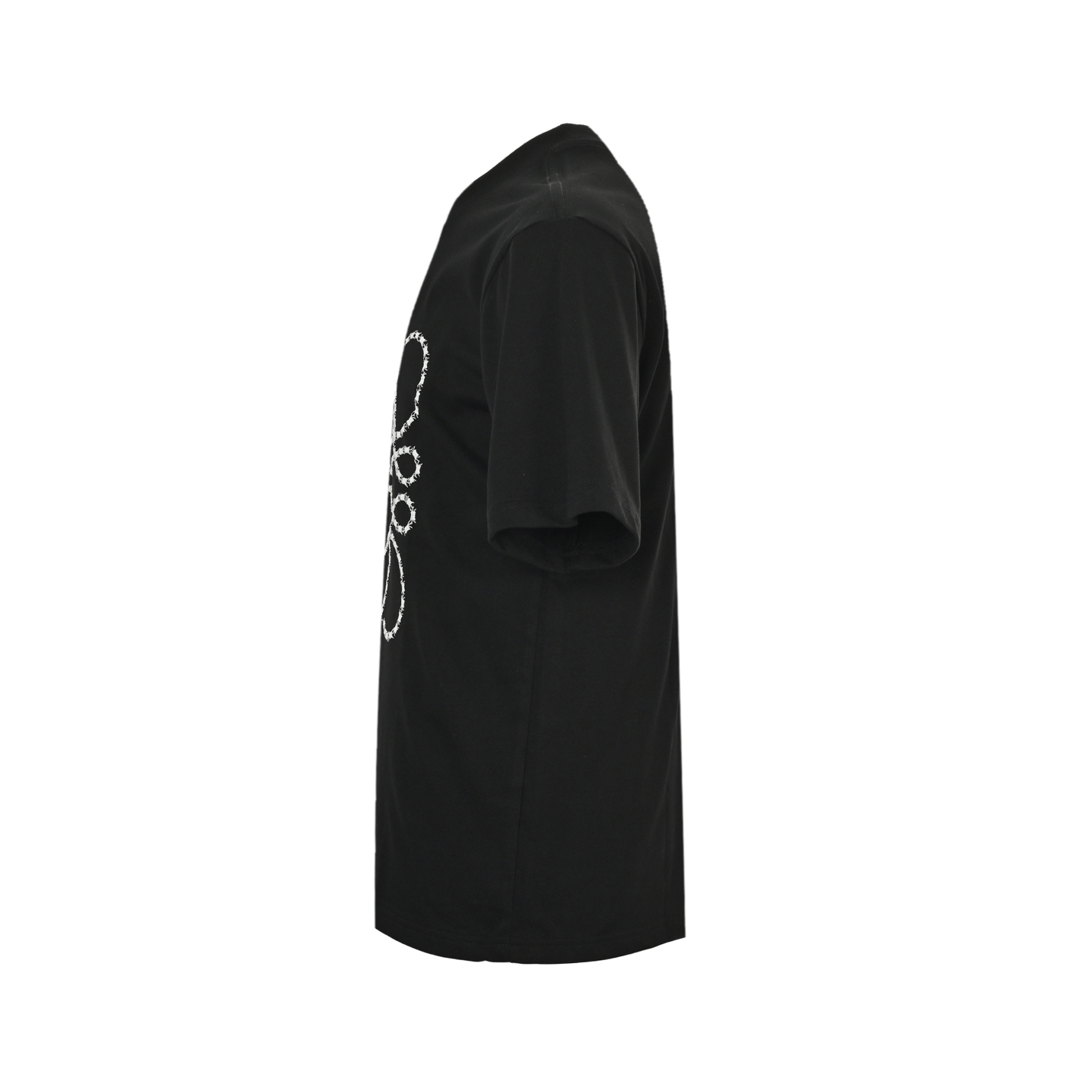 Loewe 25ss embroidered logo short sleeve