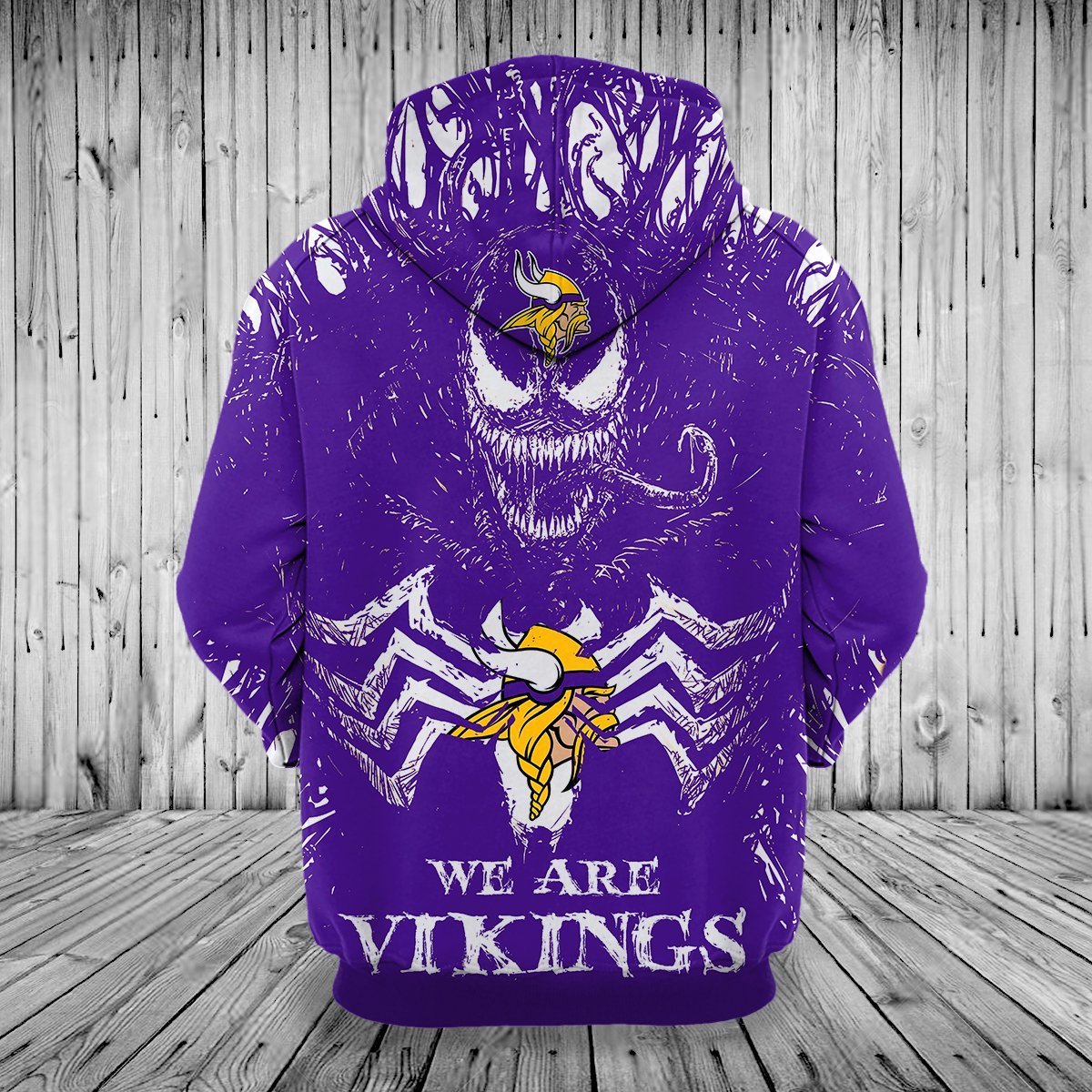 VIKINGS 3D HOODIE HORROR MOVIE