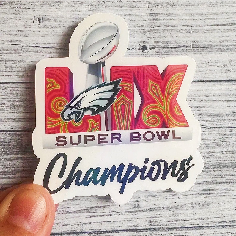Superbowl LIX 59 Champs | Eagles Sticker