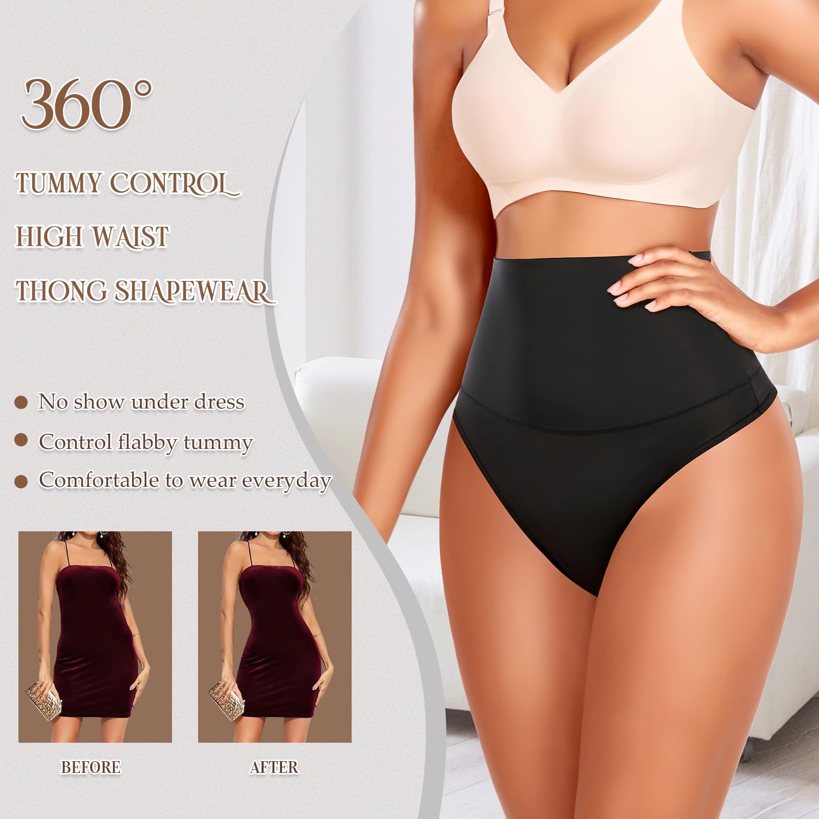 🔥HOT SALE🔥Every-Day Tummy Control Thong
