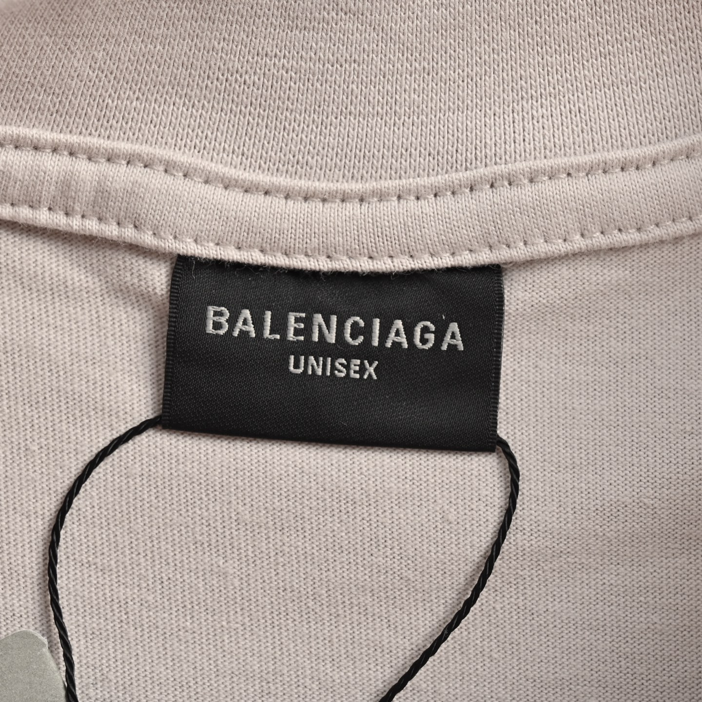 Balenciaga Blurred English Letters Printed Short Sleeves