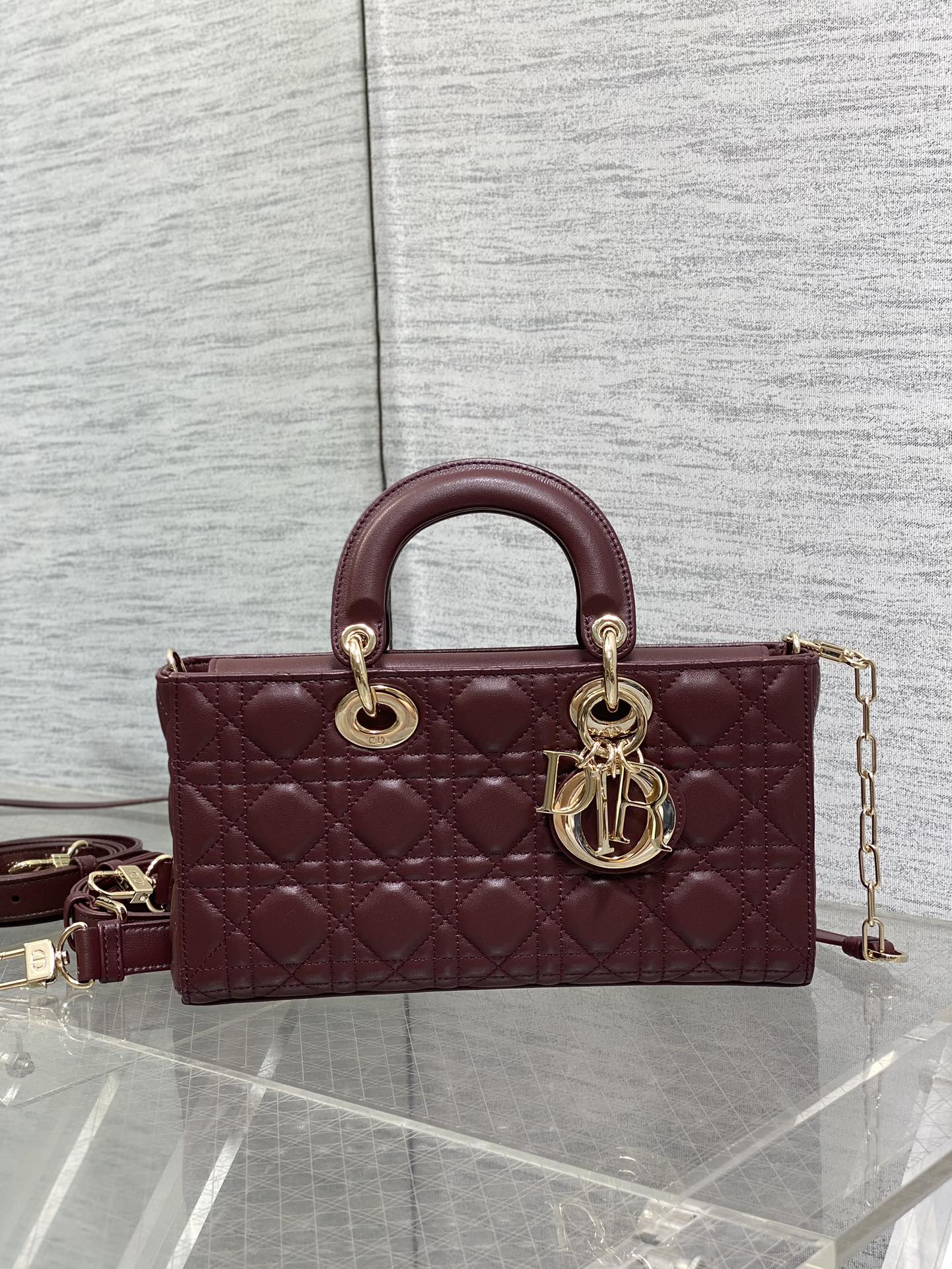 Dior D-joy horizontal board Princess Diana bag