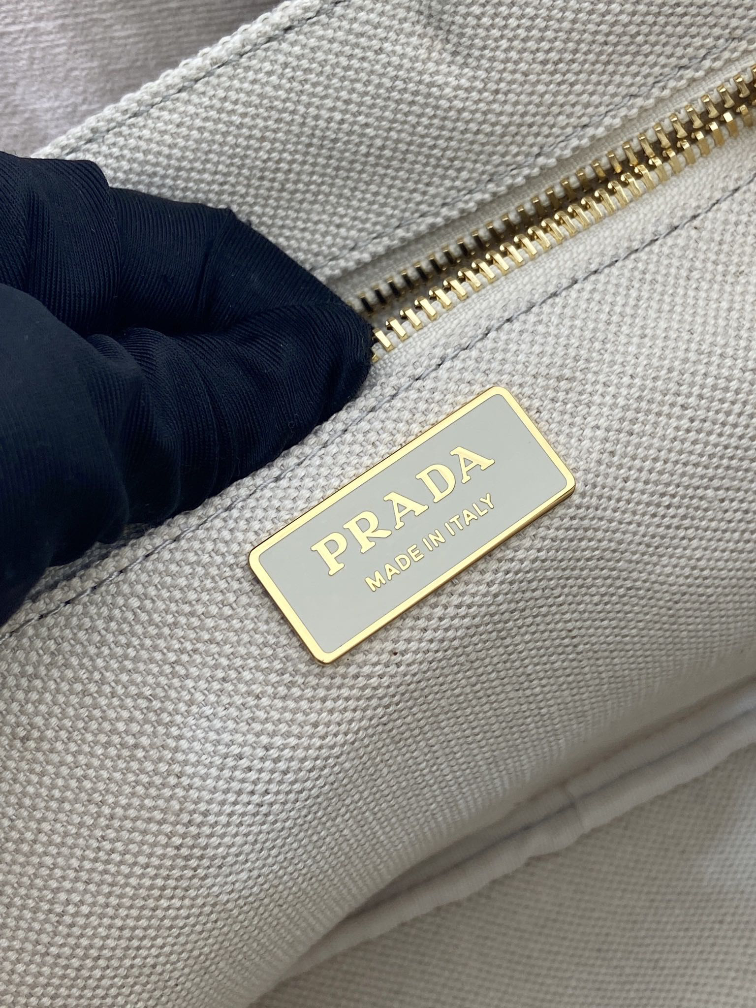 Prada Canvas Tote Bag 1BG464