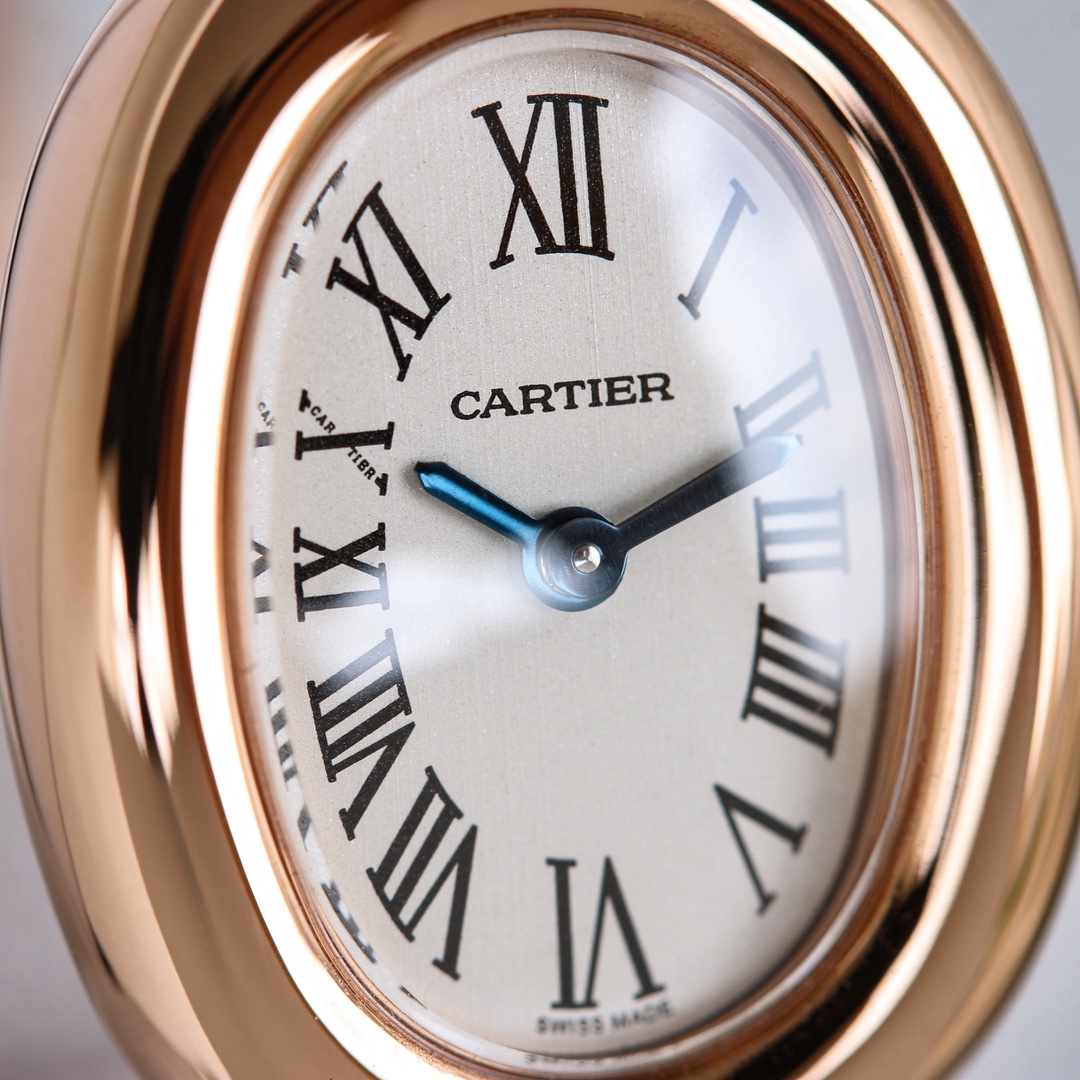 Cartier Bathtub Gold Bracelet Watch