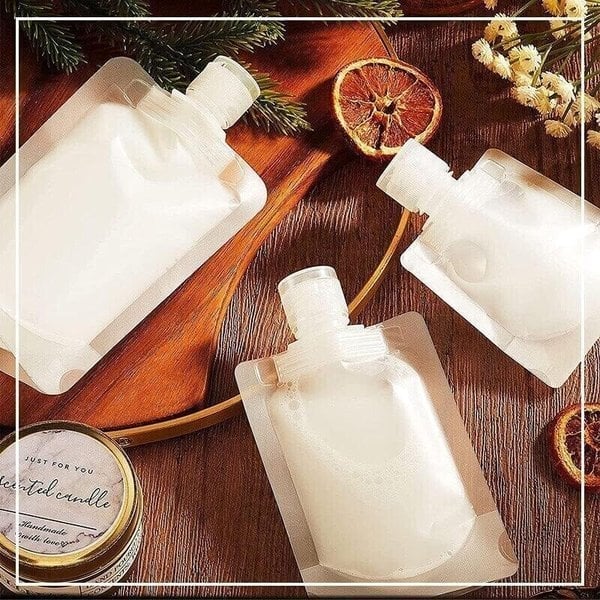 (🌷Summer SALE - 48% OFF) Portable Travel Fluid Makeup Packing Bag(10 Pcs)