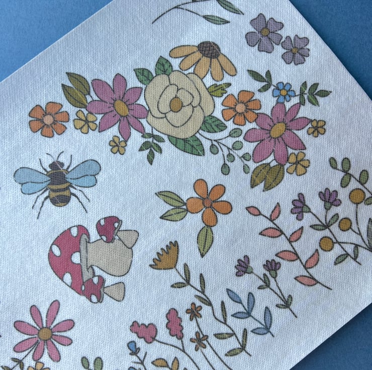 On Sale🔥Water Soluble Colorful Embroidery Patterns