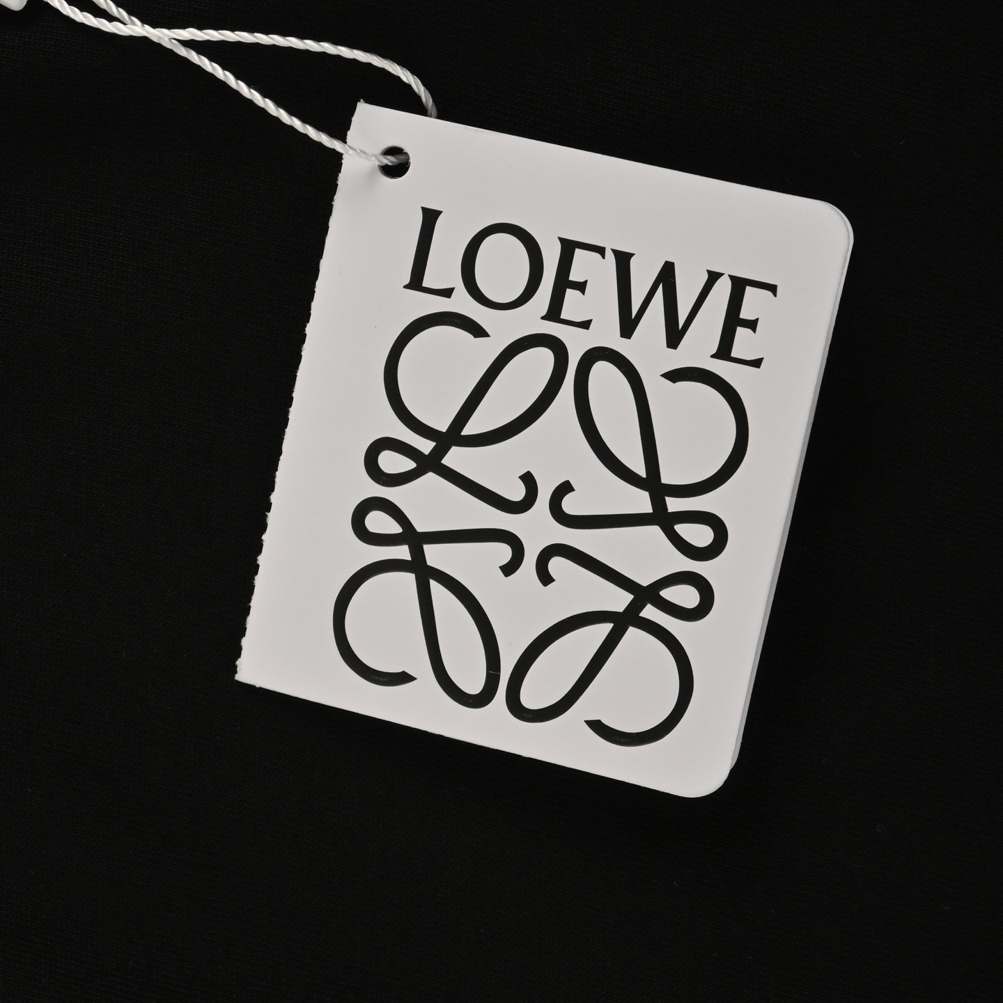 Loewe 25ss short sleeves with printed logo on chest