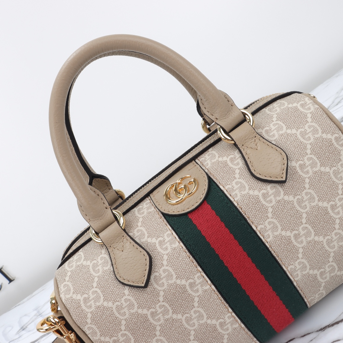 Gucci Ophidia Small Boston Bag 772053 UULAG 9682