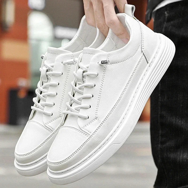 Giovanni Crespi Genuine Leather Sneakers