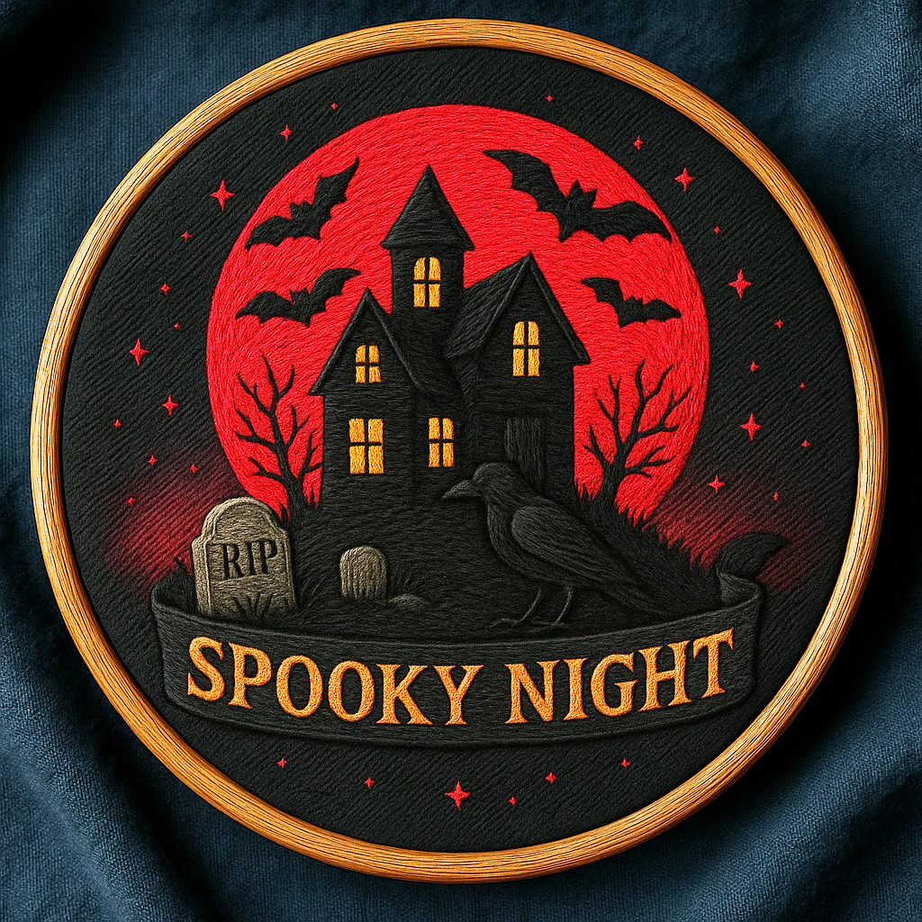 DIY Halloween Embroidery Kit Series