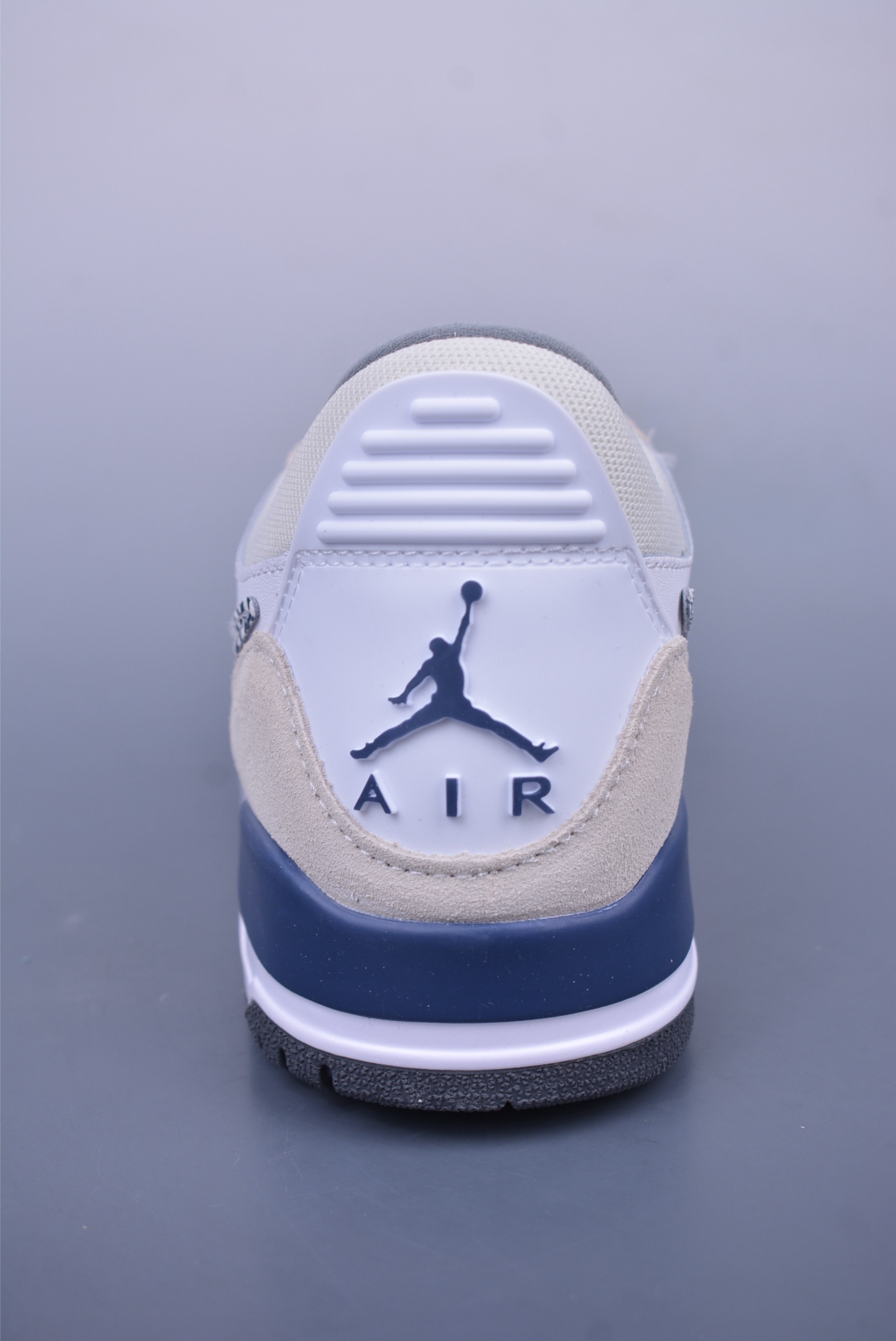 Air Jordan Legacy 312 Low basketball shoes leather white gray navy blue crackle CD7069-124