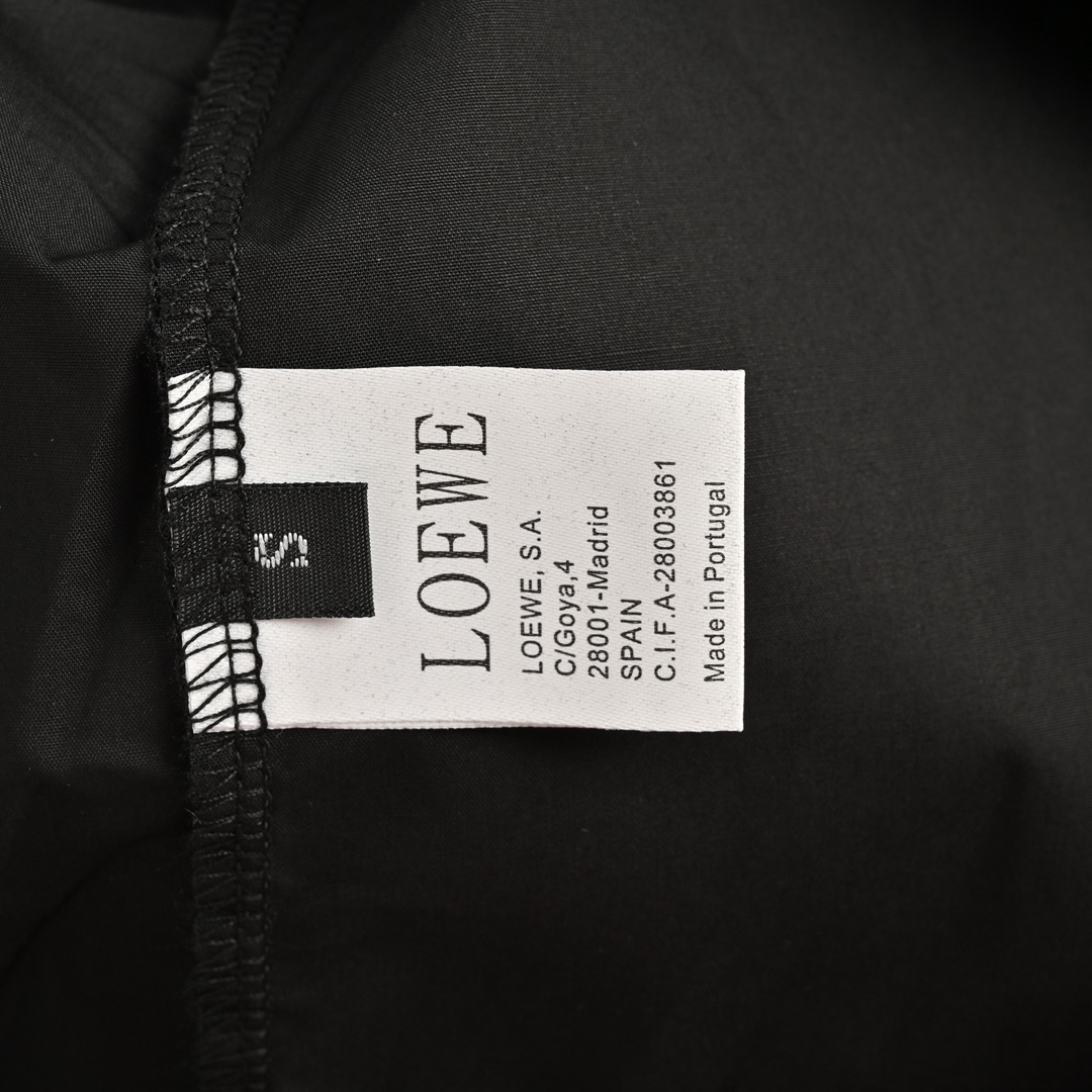 Loewe 24Fw pocket embroidered logo shirt