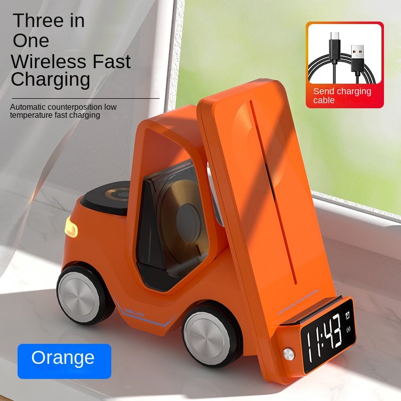 🎄Christmas Special Sale-[SAVE 50% OFF]-Ciosuinu Design Shop | New desktop 3-in-1 wireless fast charging bracket car shape--Limited Time Free Shipping