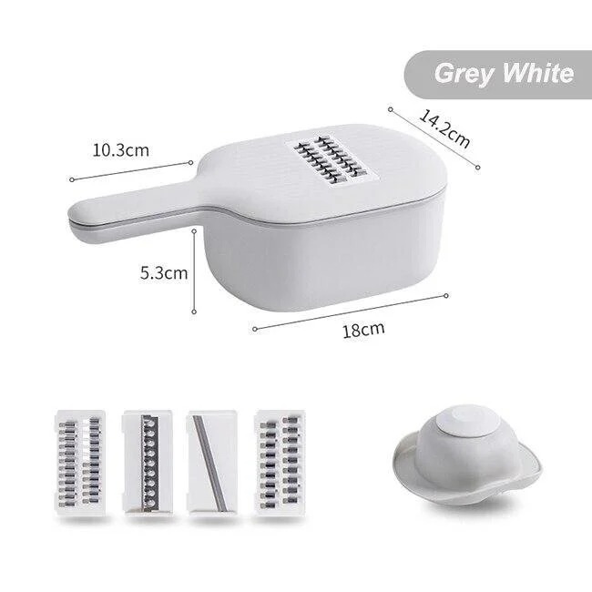 🔥Multifunctional Cutting Tool🔥4-in-1 Vegetable Cutter and Grater