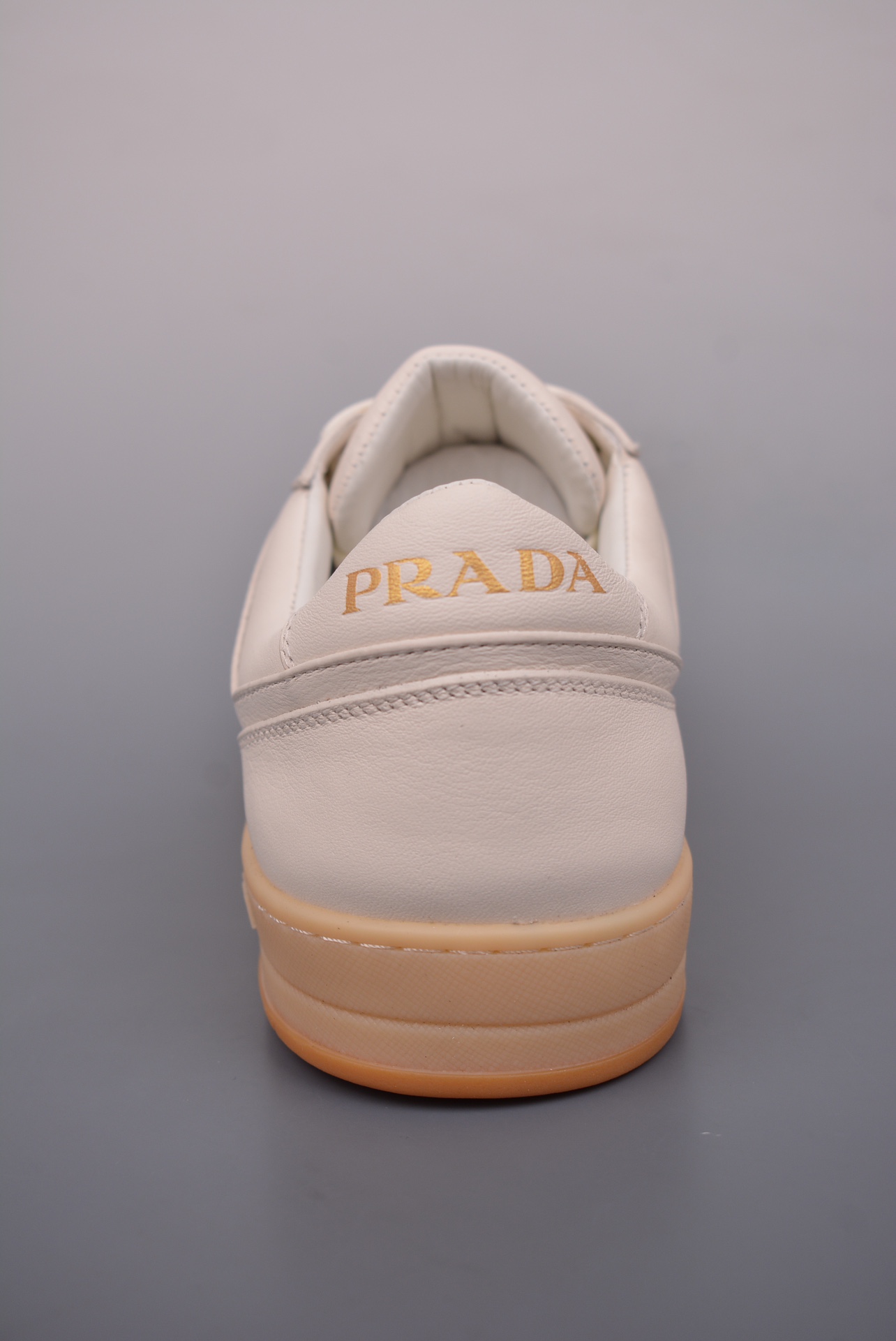Prada Downtown Low Sneakers off-white