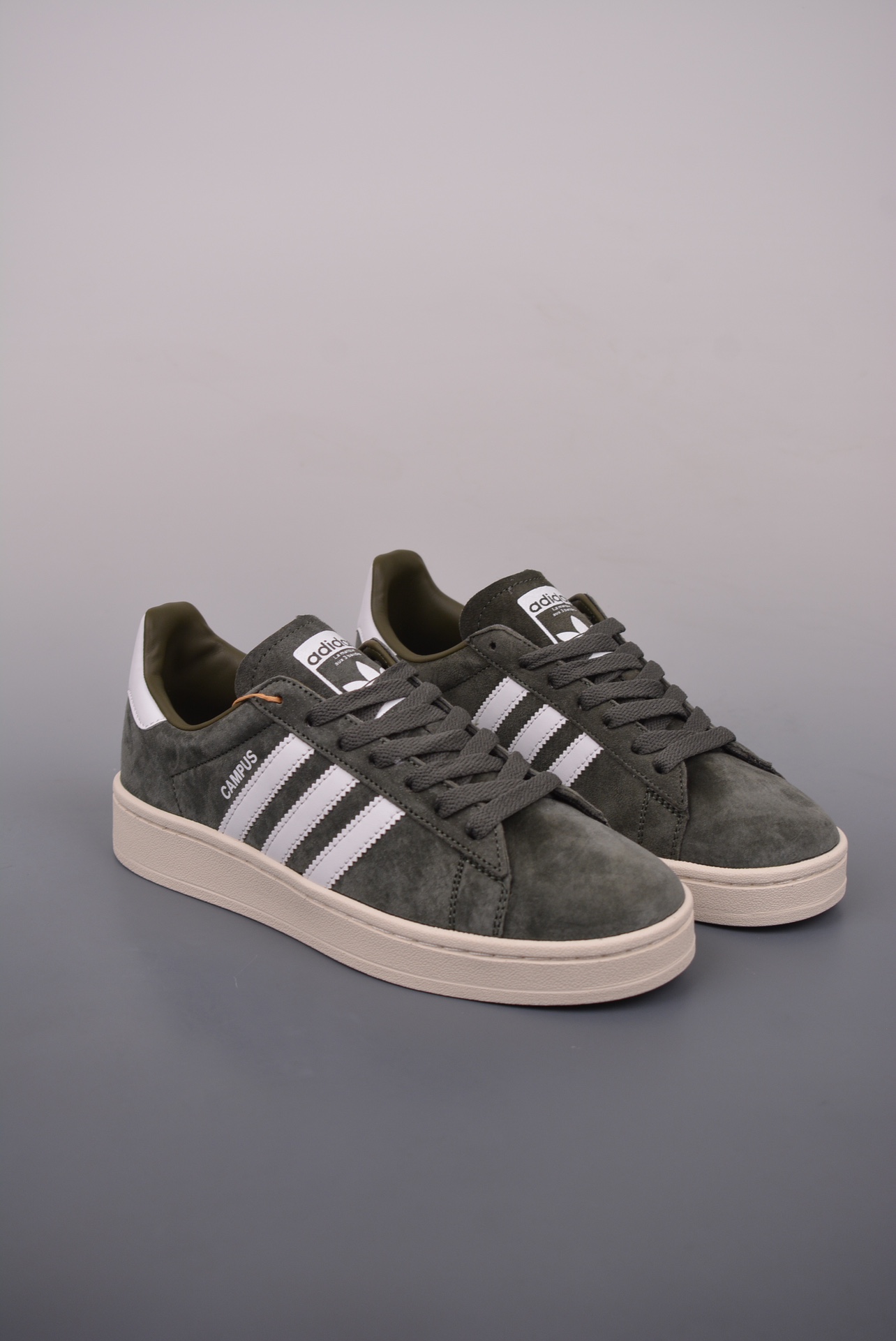 Adidas Originals Campus Suede Iron Grey White CM8445