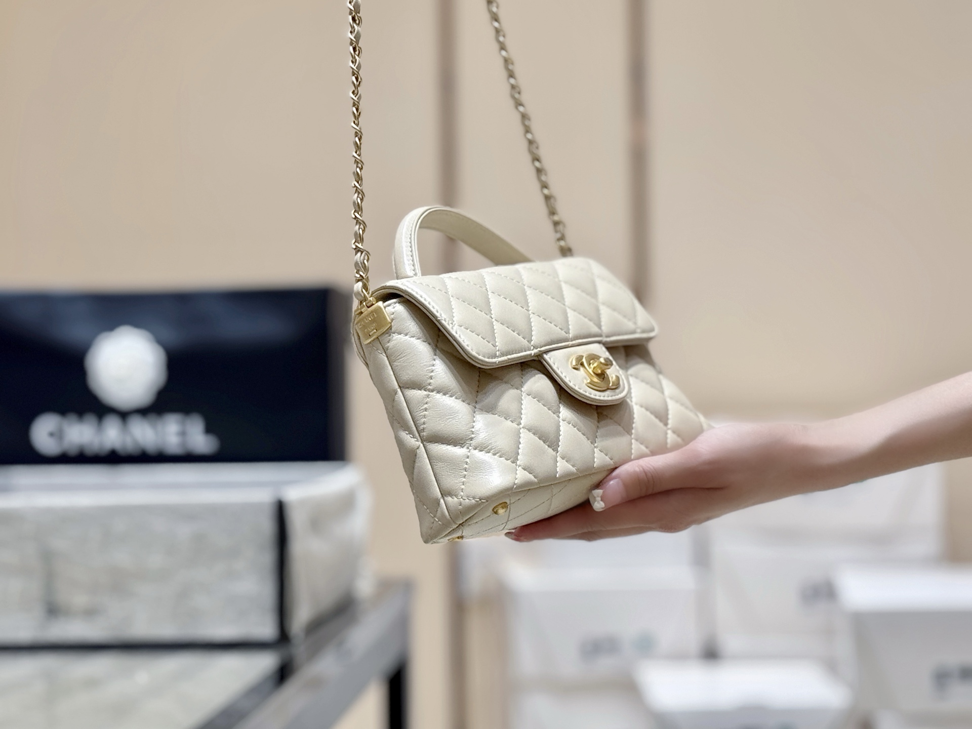 Chanel 25P Spring/Summer Preview Series Kelly Handle Bag AS5355 00118