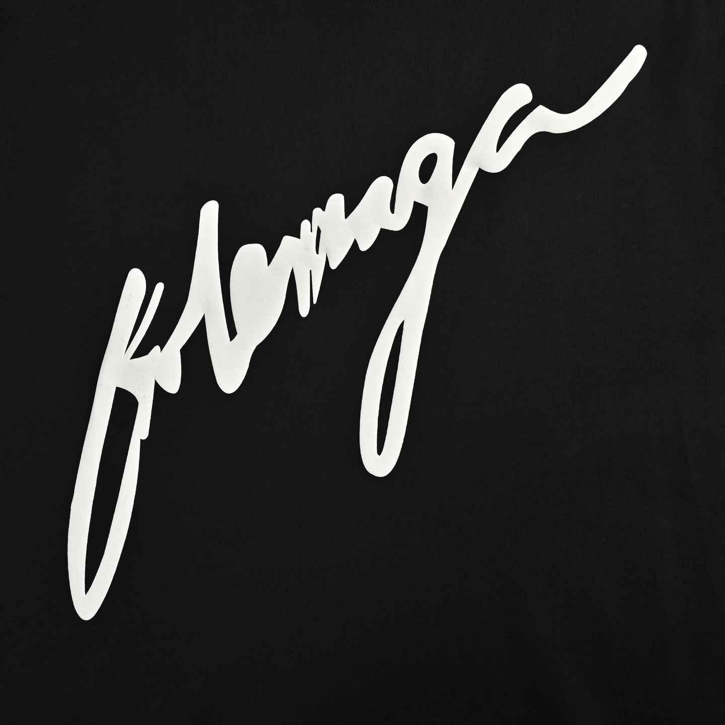 Balenciaga Script Letters Foam Print Short Sleeve