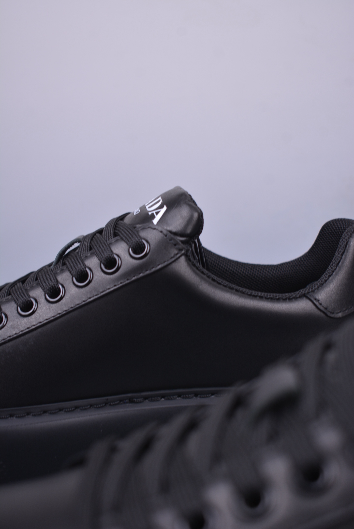 Prada low-top casual sneakers all black AJ17392118