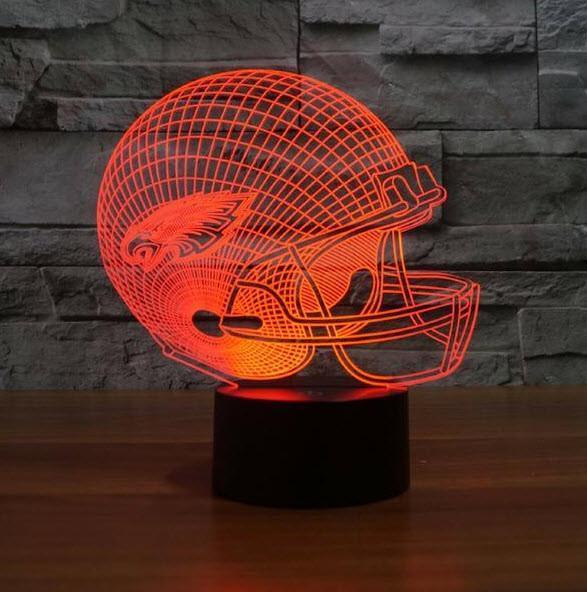 PHILADELPHIA EAGLES 3D LED LIGHT LAMP