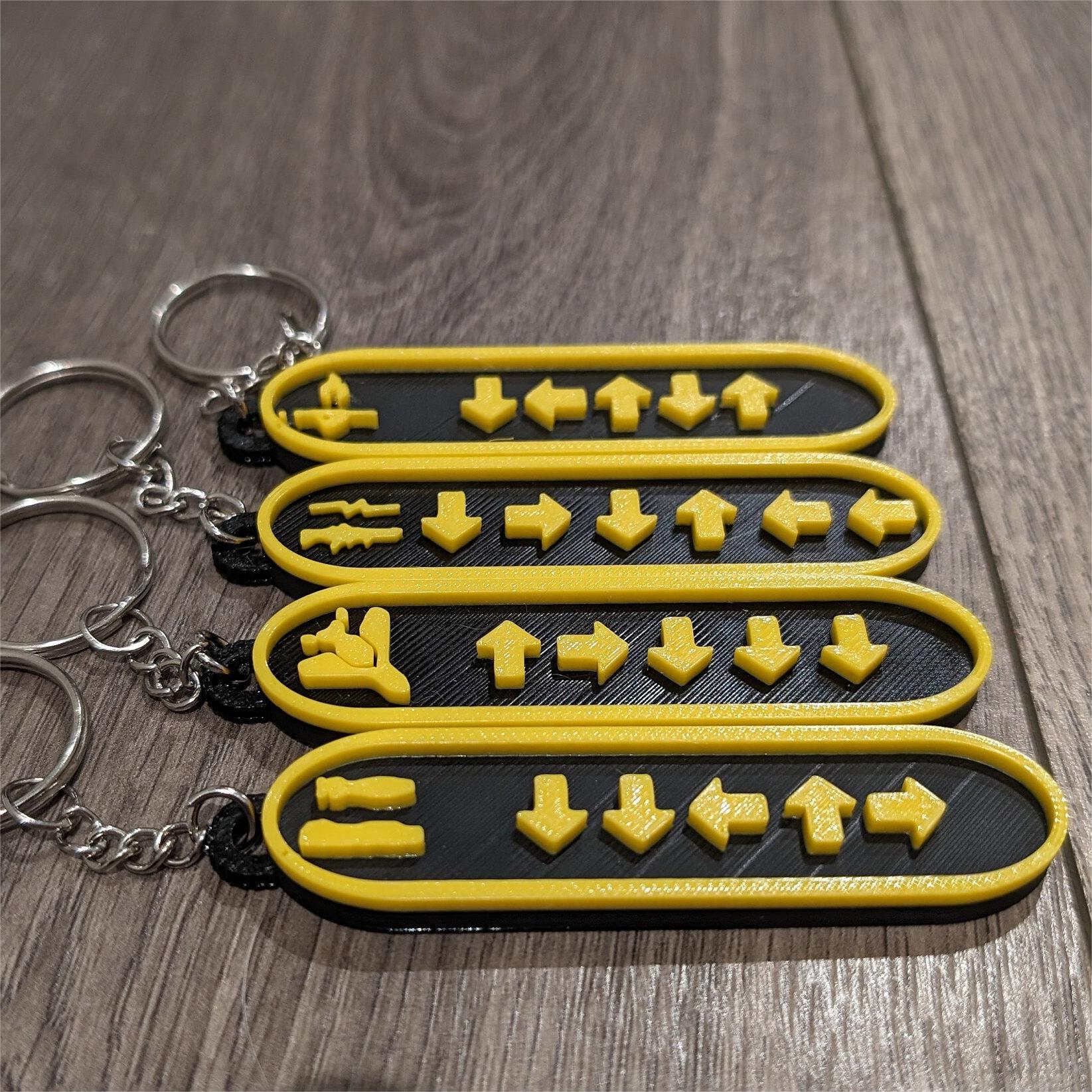 Helldivers 2 Strategem Keychains
