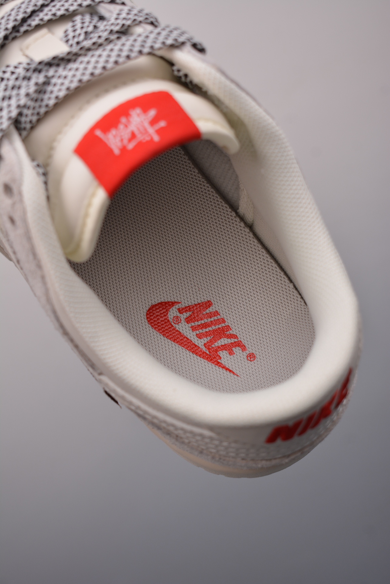 Stussy x Nike By You SB Dunk Low Retro SP Beige Grey YX5066-218
