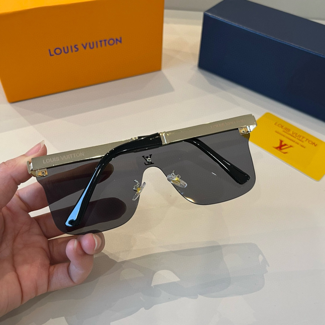 Louis Vuitton half-rim sunglasses