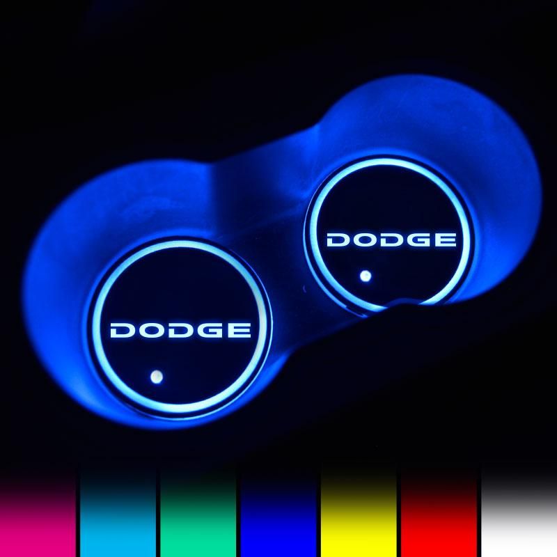 🚗Rainbow Light LED Car Coaster