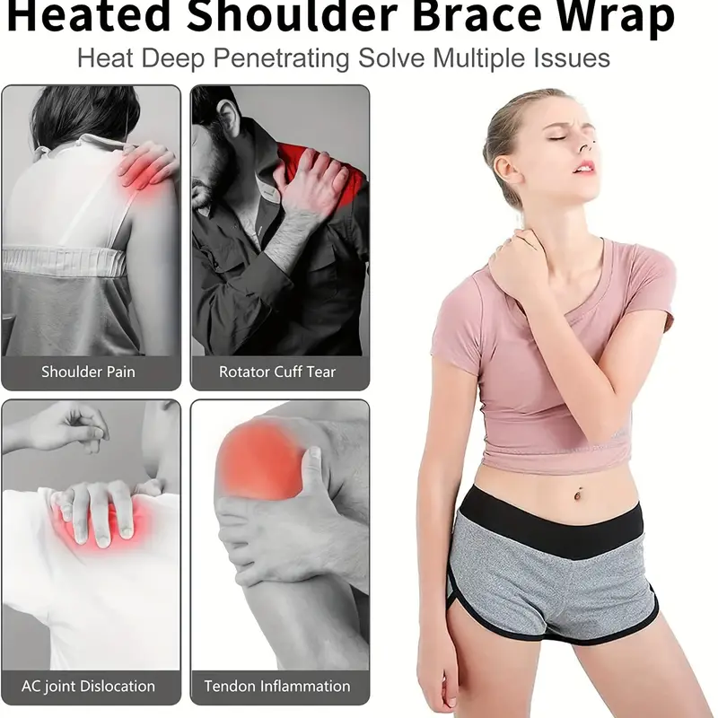 Ergonomic Wireless Heated Shoulder Wrap