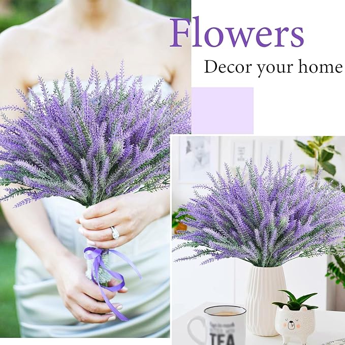 🌸Mother's Day Sale 50% off🔥 Artificial Lavender Bouquet (UV Protection)