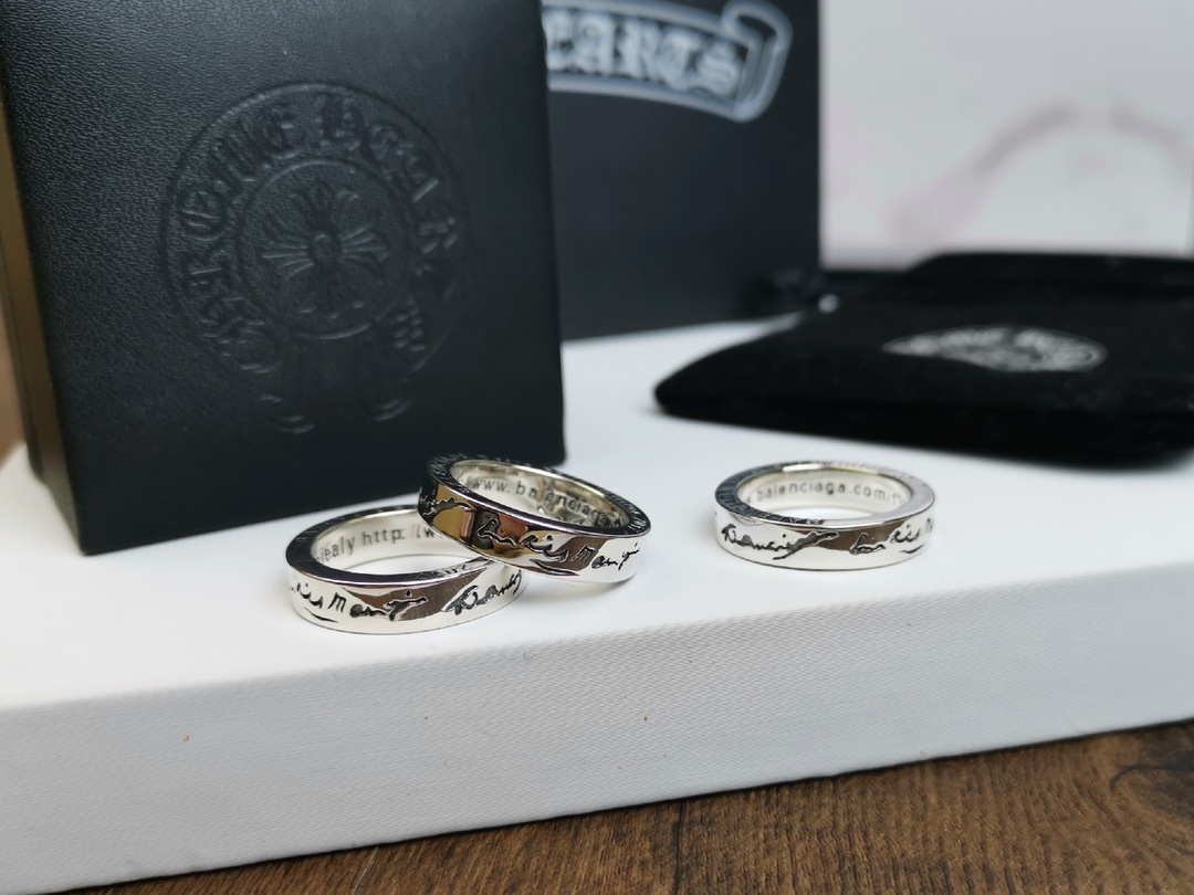 Balenciaga Alphabet Ring