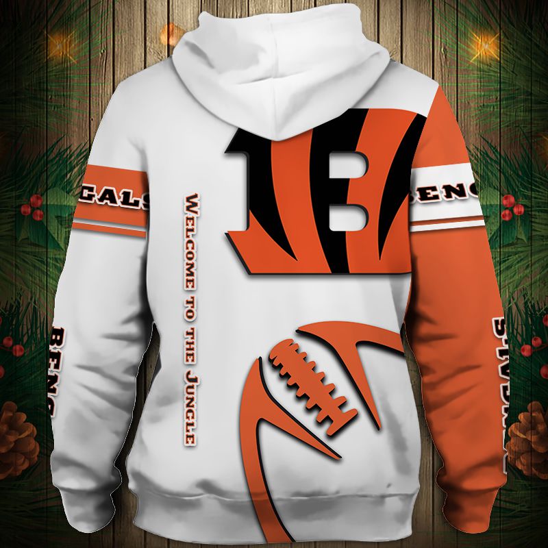 CINCINNATI BENGALS 3D HOODIE CB005