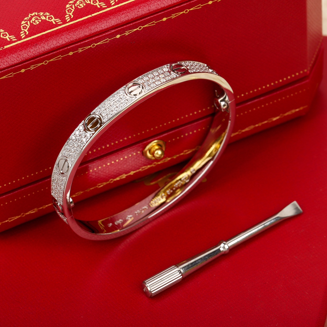 Cartier wide version of the star bracelet