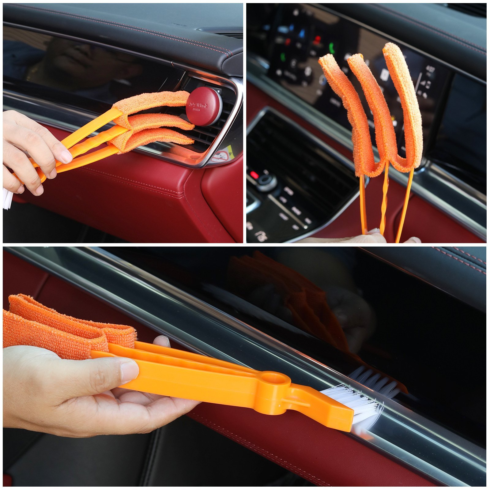 🔥🔥Hot Sale-Removable and washable dusting crevice brush