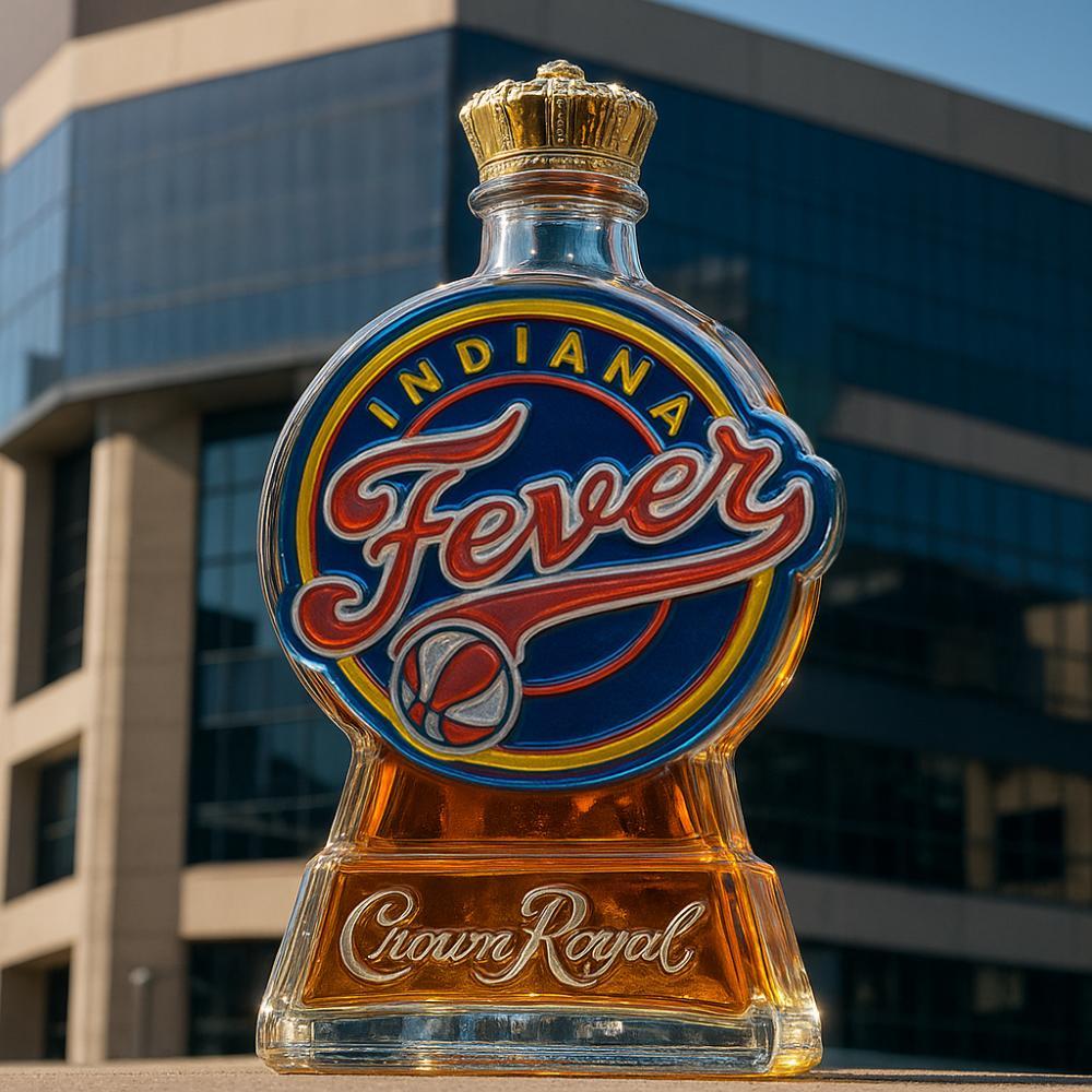 Indiana Fever Special Edition Whiskey Bottle