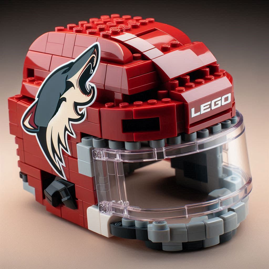 NHL LEGO Building Block Helmet