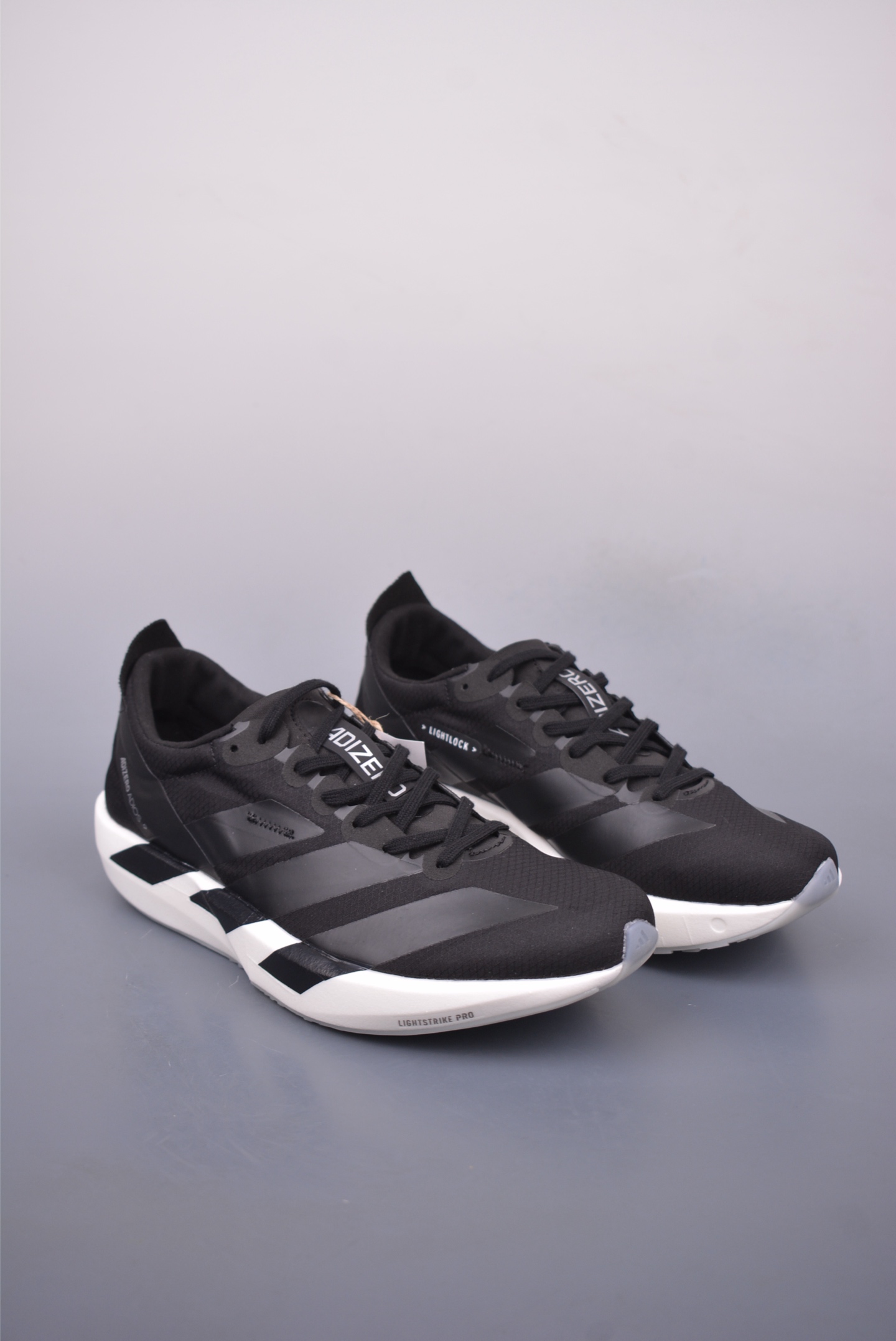 Adidas Adizero Evo SL M Running Shoes Black and White IH5751