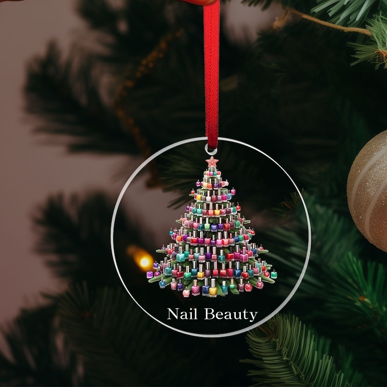 💅Nail Beauty Christmas Tree Ornament