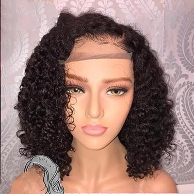 LuanWigs S12 Gorgeous Curly Bob Collar Length for Black Women