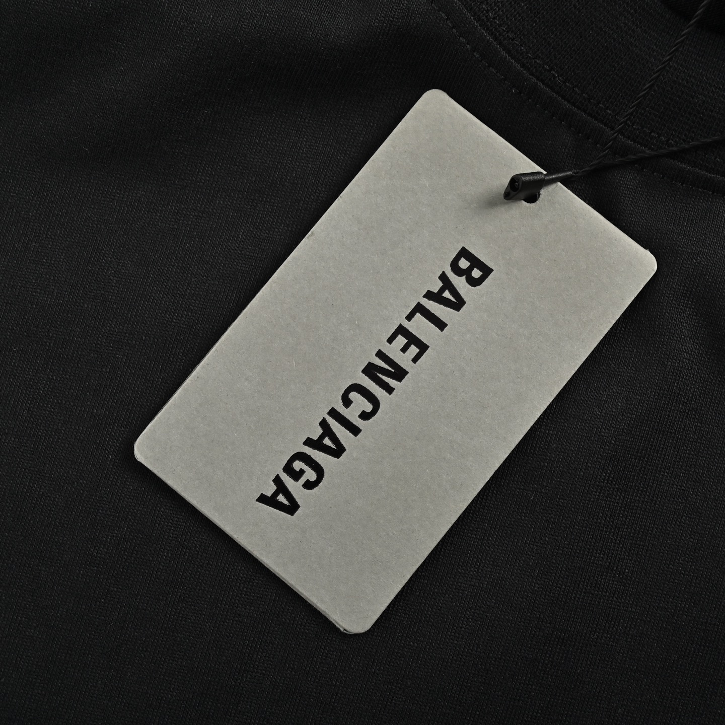 Balenciaga 25ss blue ring logo printed short sleeves