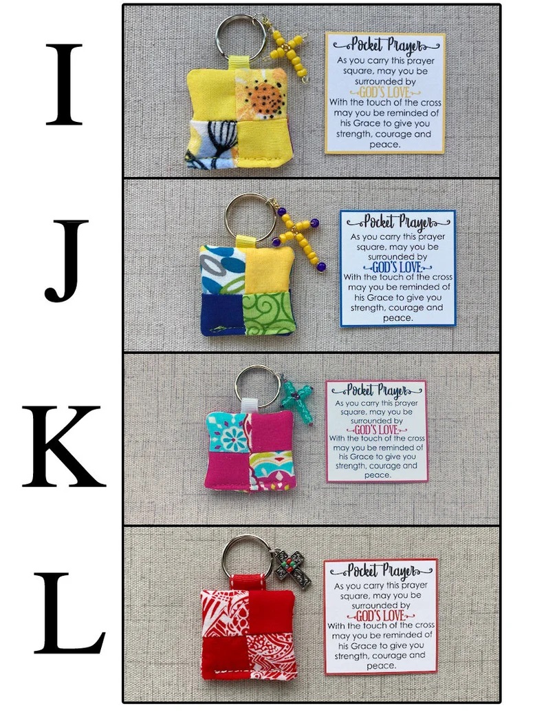 Prayer Cube Keychain