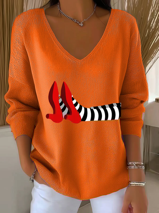 🔥Buy 3 Get 10% Off🔥Women's Casual Witches Long Sleeve T-Shirt