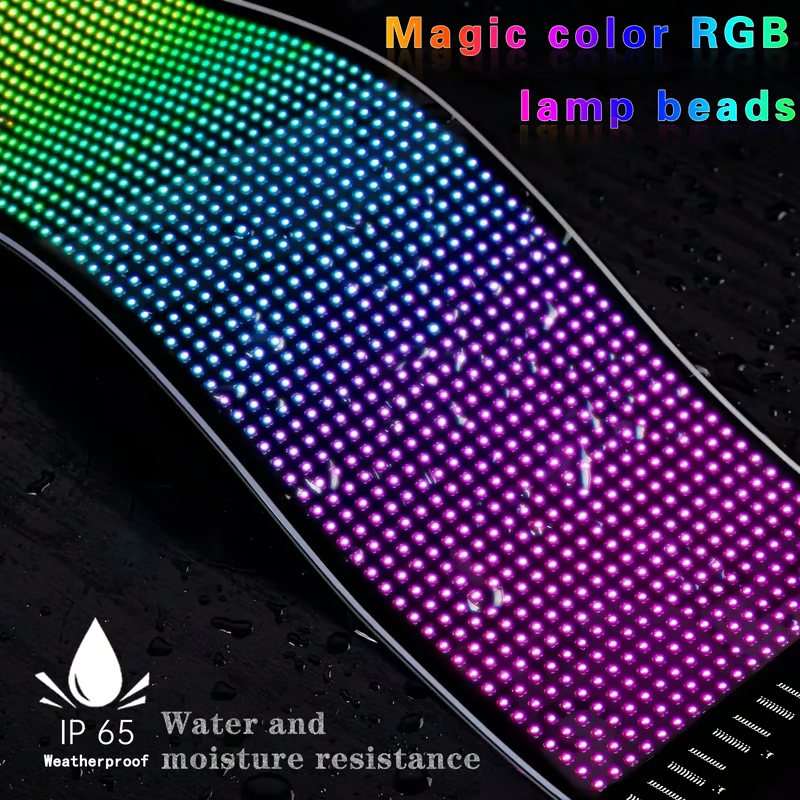 🔥Last Day 49% OFF - Colorful Eye Lamp Soft Screen for Car Windows
