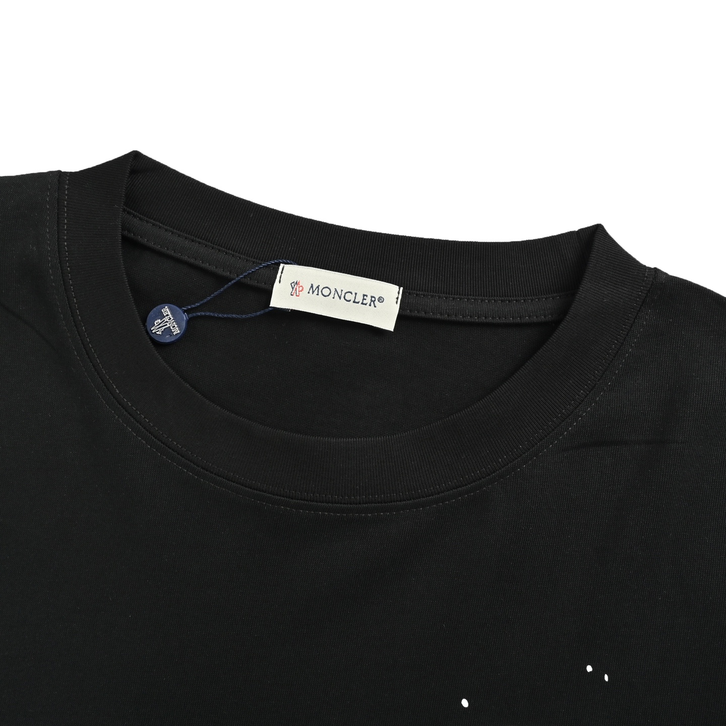 Moncler 25ss graffiti logo print short-sleeved shirt