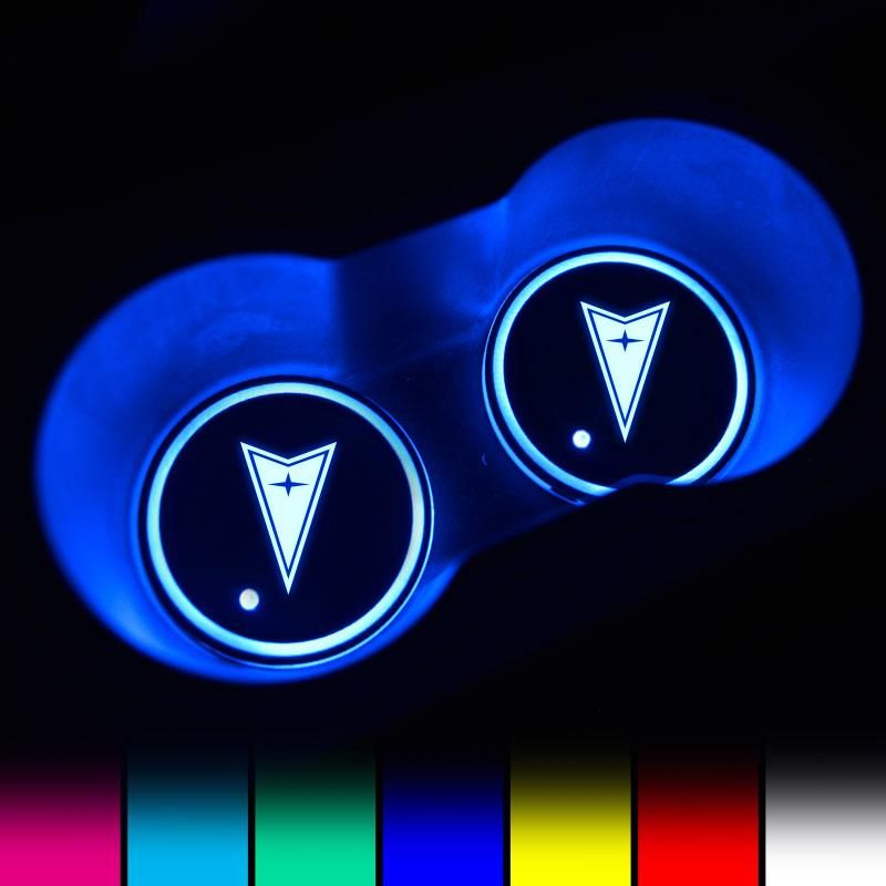 🚗Rainbow Light LED Car Coaster